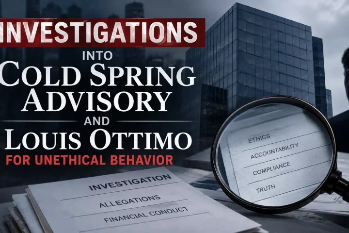 n editorial header image of investigations int Cold Spring Advisory and Louis Ottimo